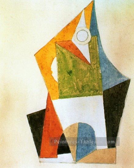 Composition géométrique 1920 Cubisme Peintures à l'huile